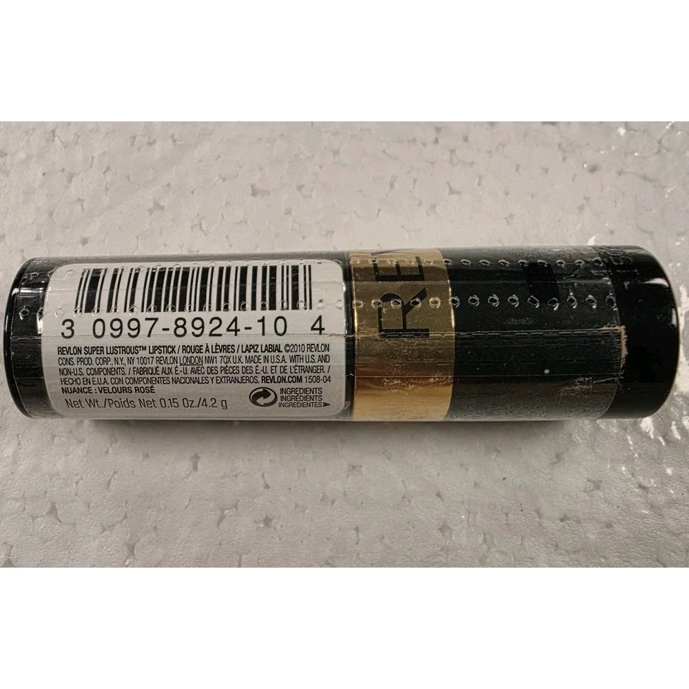 New (1) REVLON Super Lustrous Lipstick - 130 Rose Velvet Sealed